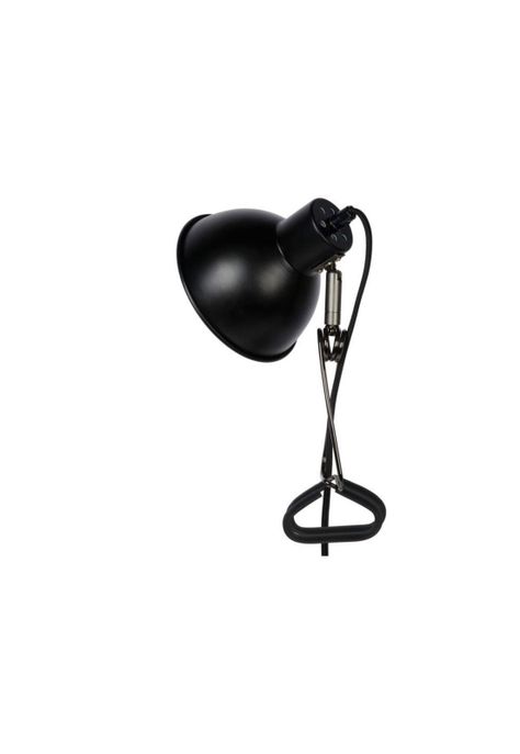 LAMPARA FOCO PINZA MOYS NEGRO 1XE27-3