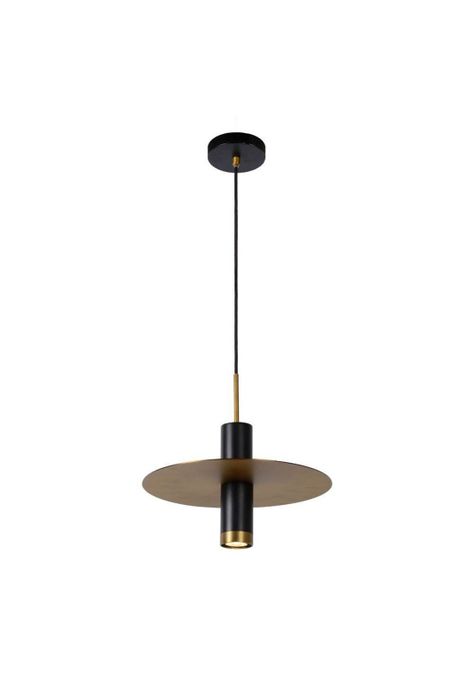 LAMPARA COLGANTE SELIN NEGRO 1xGU10 Ø35cm-0