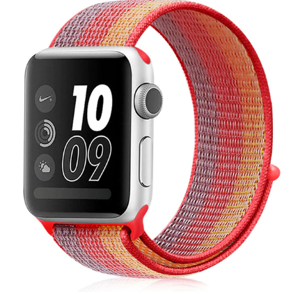 Pulsera Watch TodoBags Nylon Rojo 42mm 44mm-0