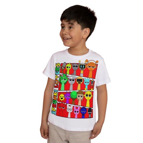 Polera Sprunki Lovers BD1-0