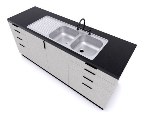 Lavaplatos Sobreponer 1200x500 Comb. Izquierdo Splendid-1