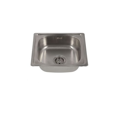 Lavaplatos Empotrado 460 x 400 1 Cubeta Splendid Acero Inox-4