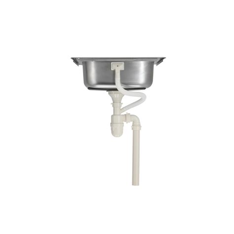 Lavaplatos Empotrado 460 x 400 1 Cubeta Splendid Acero Inox-9