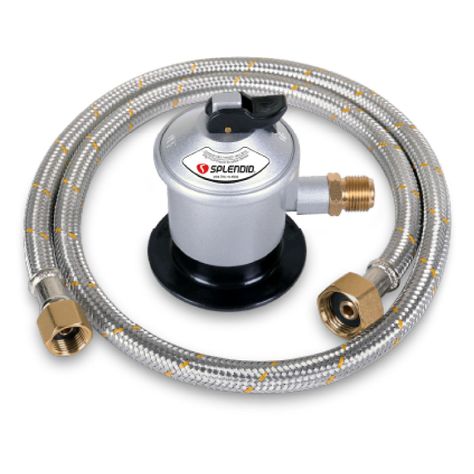 Pack Calefont 7 Litros Gas Licuado Tiro Forzado + Regulador-1