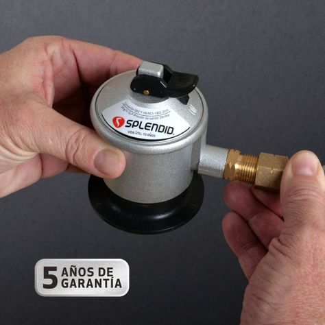 Regulador de Gas Licuado Splendid de 5-11-15kg Con Flexible-1