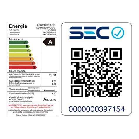 Aire Acondicionado Split 12000 Btu Splendid-5