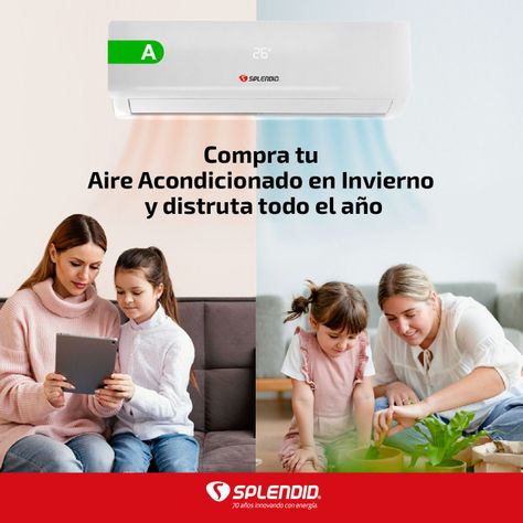 Aire acondicionado Split 12000 BTU Inverter Splendid-3