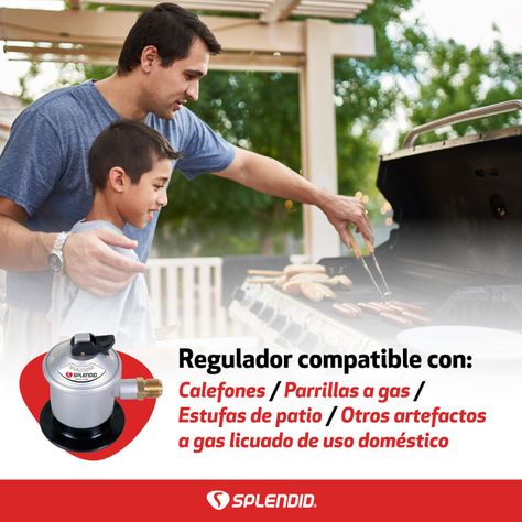 Regulador de Gas Licuado Splendid de 5-11-15kg CERTIFICADO-4