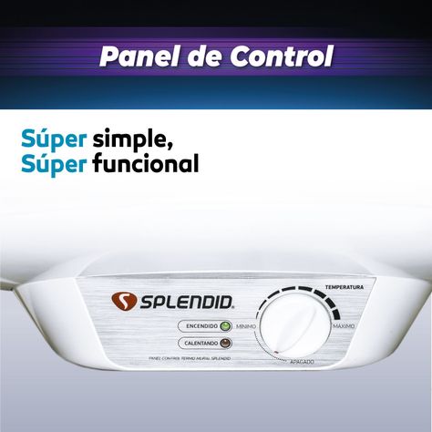 Termo eléctrico mural 100 litros Splendid-4