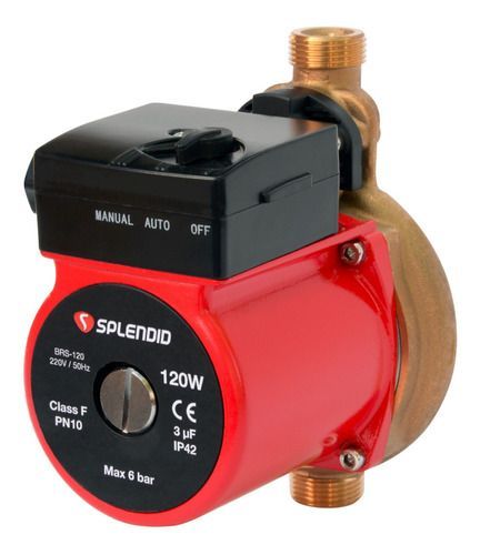 Bomba De Agua O Presurizadora Splendid Brs-120 26l/m 3/4-0