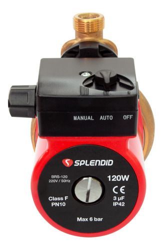 Bomba De Agua O Presurizadora Splendid Brs-120 26l/m 3/4-4