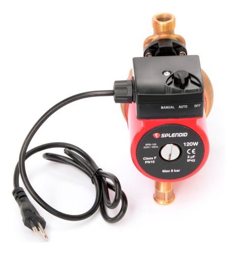 Bomba De Agua O Presurizadora Splendid Brs-120 26l/m 3/4-5