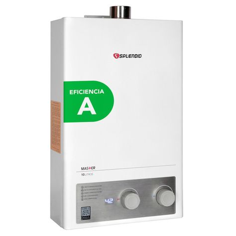 Calefont 10 Litros G. Licuado Tiro Forzado + Kit Instalación-2