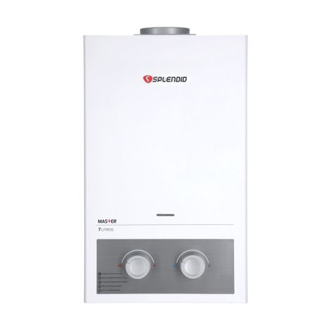 Calefont 7 litros Gas licuado Tiro natural Splendid-0