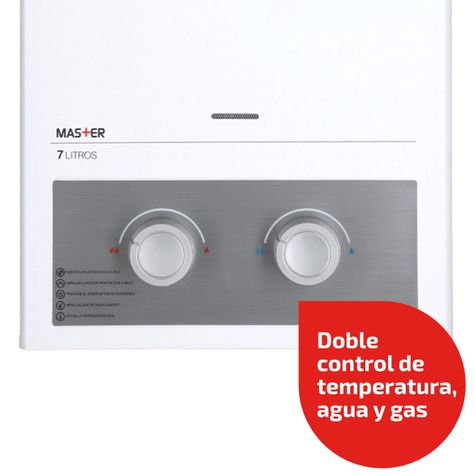 Calefont 7 litros Gas licuado Tiro natural Splendid-2