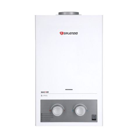 Calefont 8 litros Gas licuado Tiro natural Splendid-0