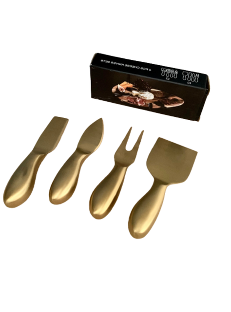 Set de 4 cuchillos para queso-0