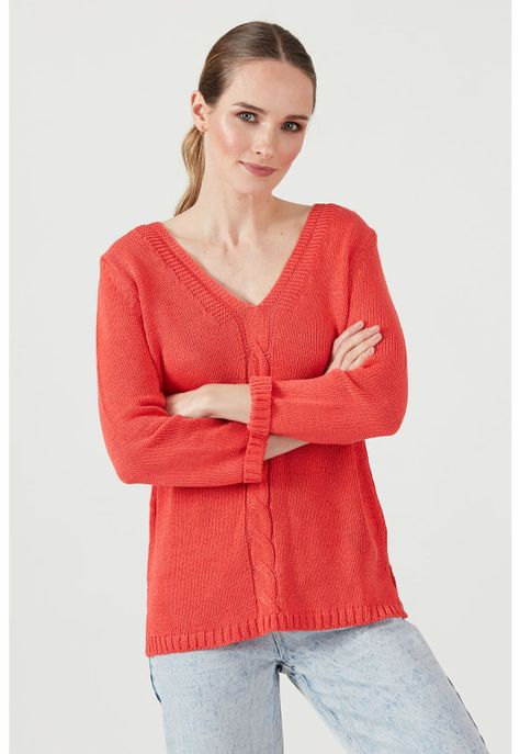 Sweater coral-1