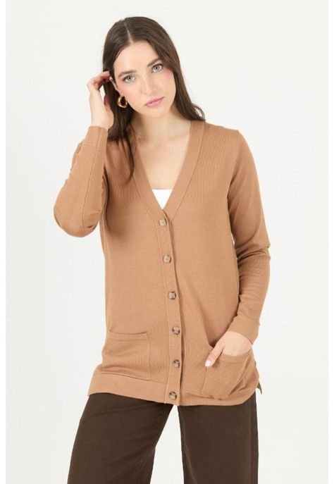 Cardigan camel PRIVILEGE 2463-1