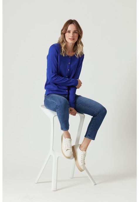 Cardigan azulino-0