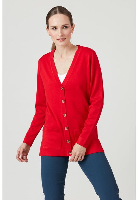 Cardigan rojo-2