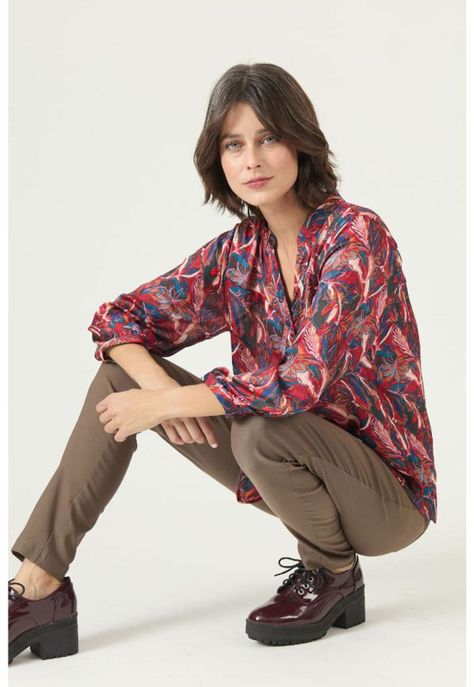 Blusa multicolor estampada PRIVILEGE 2635-1