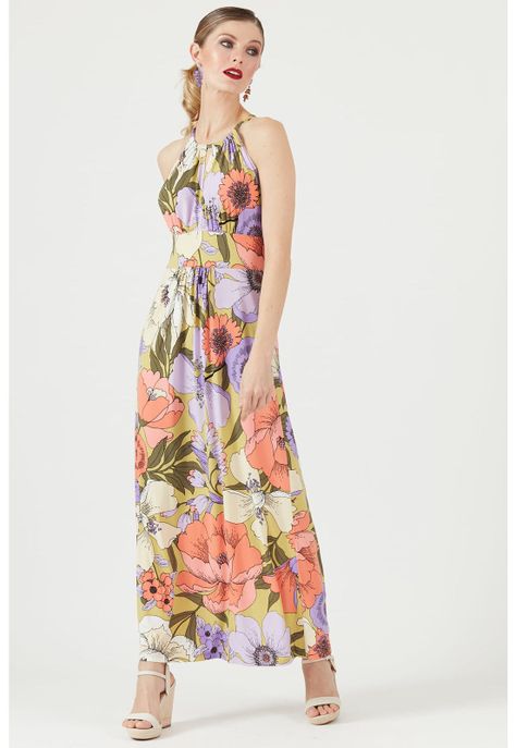 Vestido lila estampado-1