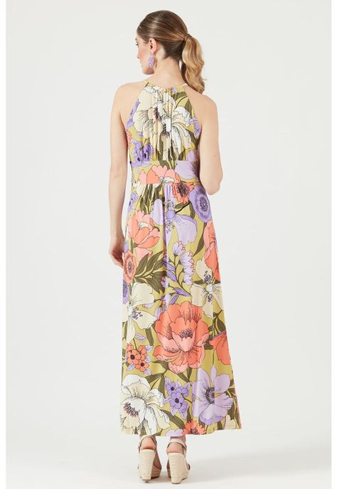 Vestido lila estampado-3