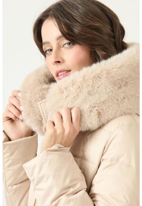 Parka beige PRIVILEGE 2739-0