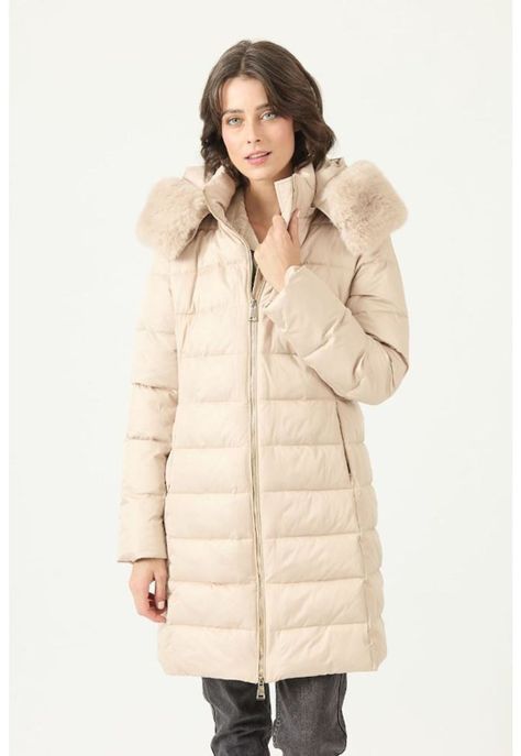 Parka beige PRIVILEGE 2739-2