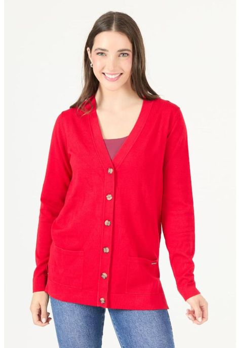 Cardigan rojo PRIVILEGE 2461-0