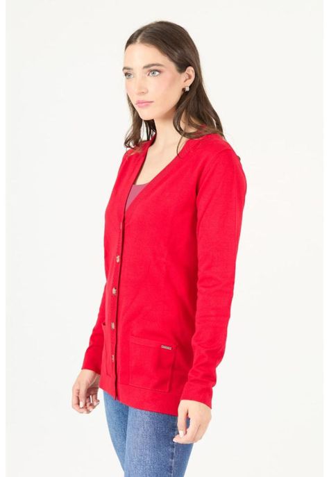 Cardigan rojo PRIVILEGE 2461-1