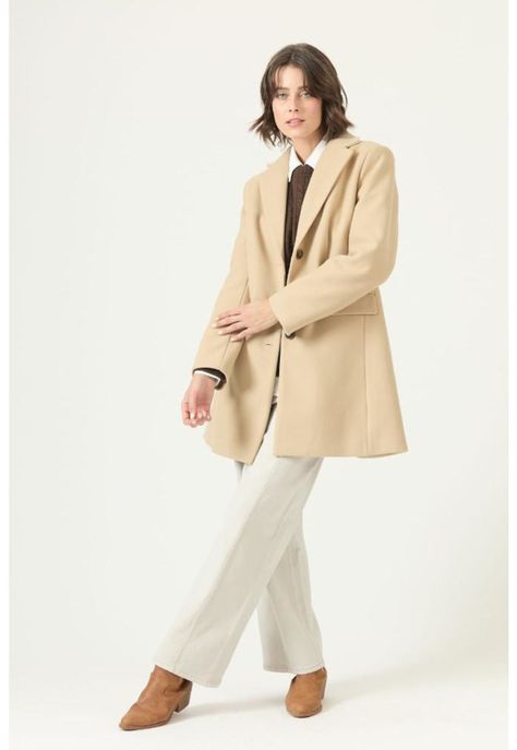 Abrigo beige PRIVILEGE 2724-1