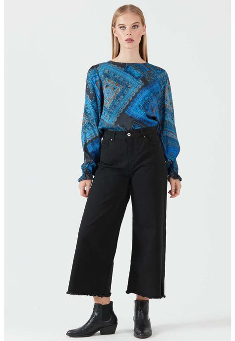 Jeans wide leg negro-2