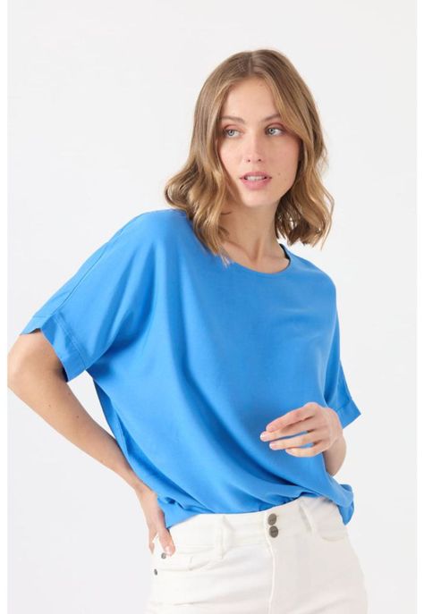 Blusa azul PRIVILEGE 1208-1