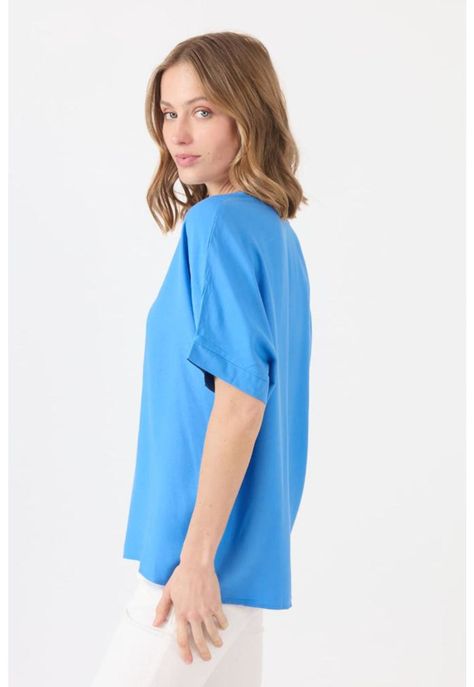 Blusa azul PRIVILEGE 1208-4