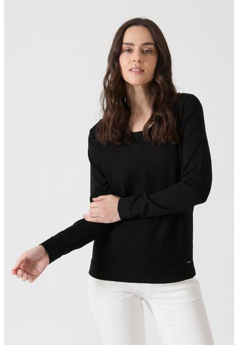 Sweater negro PRIVILEGE 1557-0