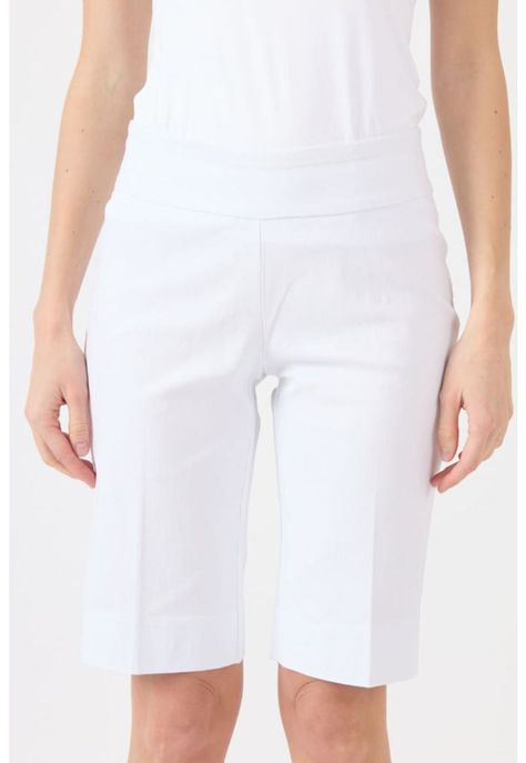 Shorts regular blanco-1