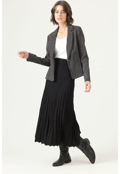 Blazer negro PRIVILEGE 2698-1