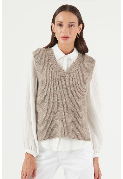 Sweater con lana vison-1