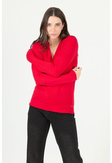 Sweater rojo PRIVILEGE 2456-0