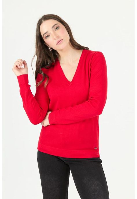Sweater rojo PRIVILEGE 2456-1