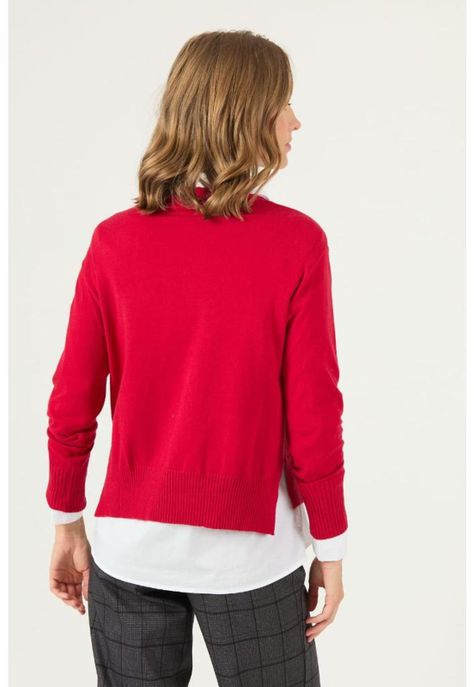 Sweater rojo PRIVILEGE 2436-4