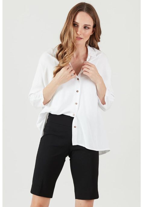 Short vestir regular negro-0