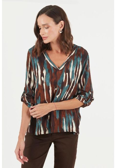 Blusa cafe PRIVILEGE 891-1