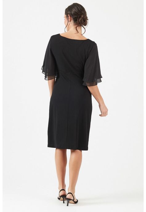Vestido negro PRIVILEGE 716-2