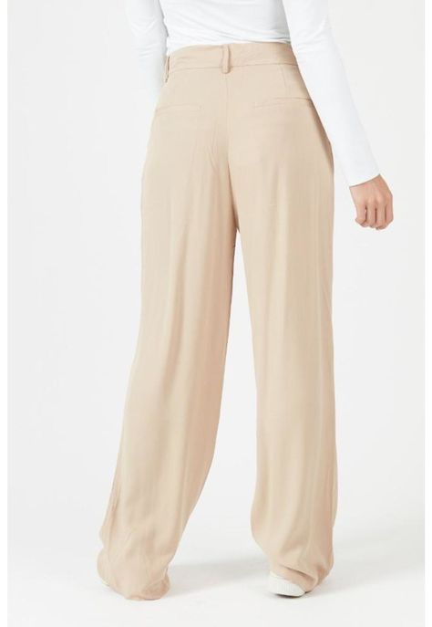 Pantalon palazzo beige PRIVILEGE 610-1