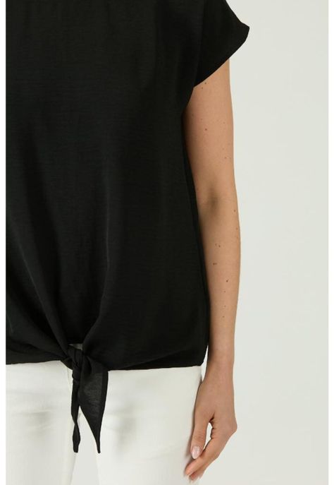 Blusa negra PRIVILEGE 1523-0