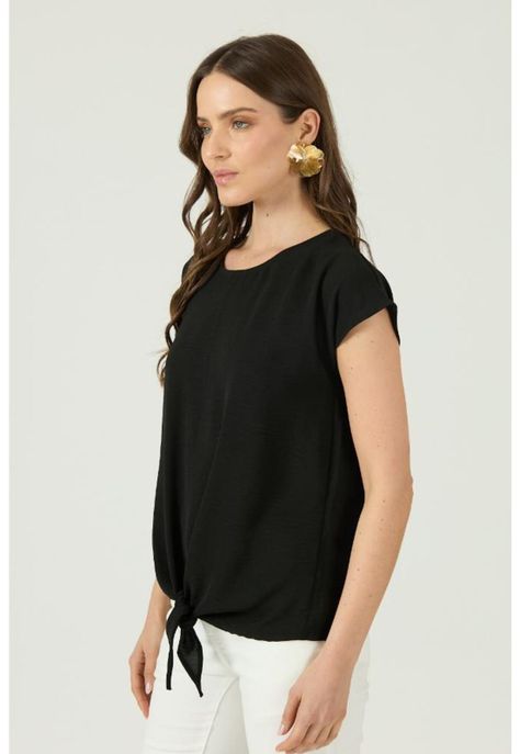 Blusa negra PRIVILEGE 1523-2