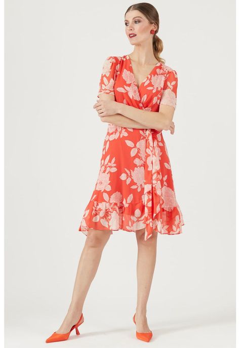 Vestido coral estampado-3